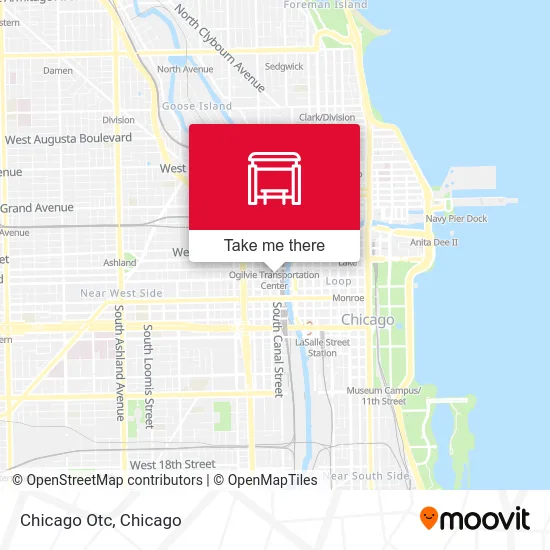 Chicago Otc map