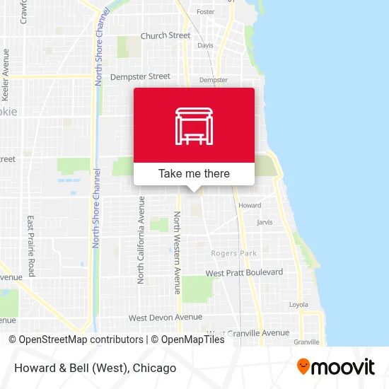 Howard & Bell (West) map