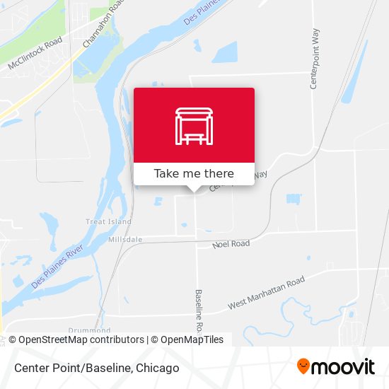 Center Point/Baseline map