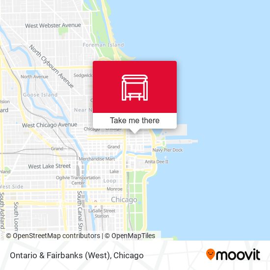 Mapa de Ontario & Fairbanks (West)