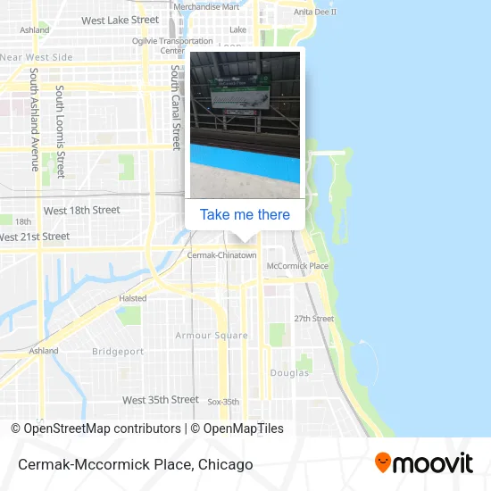 Cermak-Mccormick Place map