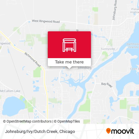 Johnsburg/Ivy/Dutch Creek map