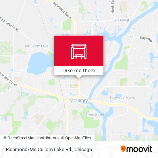 Mapa de Richmond/Mc Cullom Lake Rd.