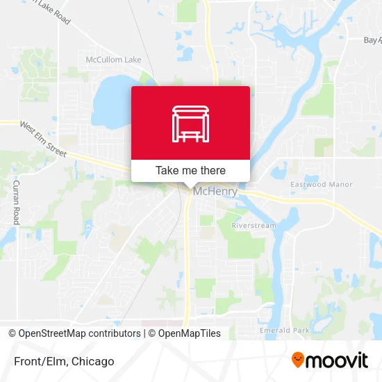 Front/Elm map