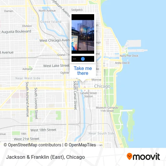 Jackson & Franklin (East) map
