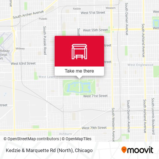 Kedzie & Marquette Rd (North) map