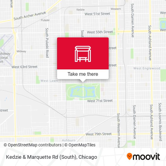 Mapa de Kedzie & Marquette Rd (South)