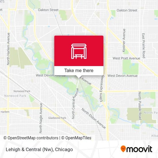 Lehigh & Central (Nw) map