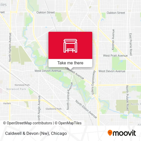 Caldwell & Devon (Nw) map