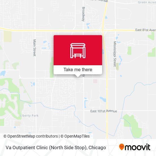 Va Outpatient Clinic (North Side Stop) map