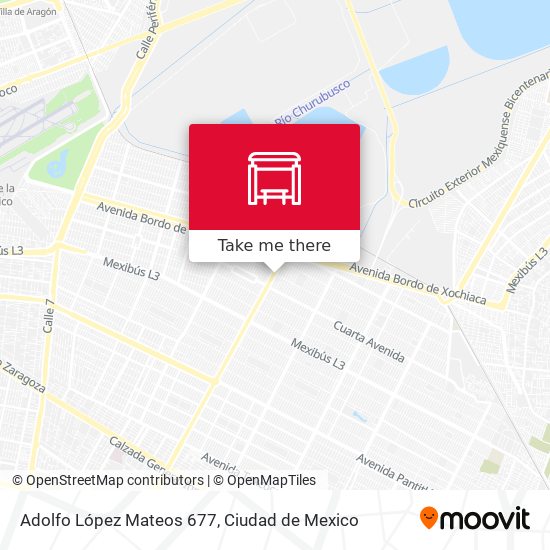 Adolfo López Mateos 677 map
