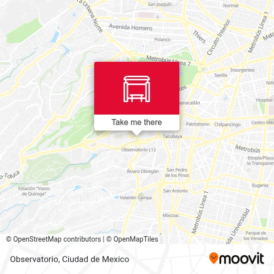 Observatorio map