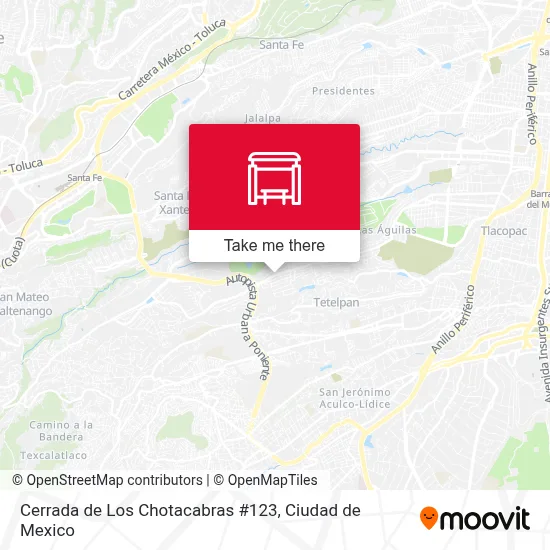 Cerrada de Los Chotacabras #123 map