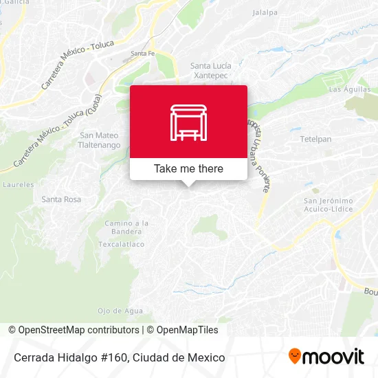 Cerrada Hidalgo #160 map