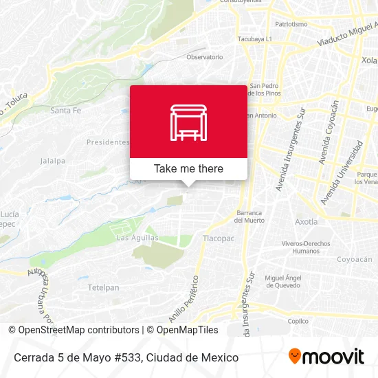 Cerrada 5 de Mayo #533 map