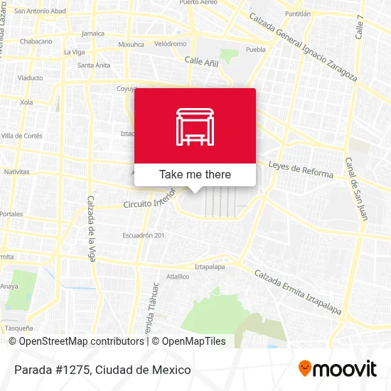 Parada #1275 map