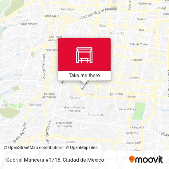Gabriel Mancera #1716 map