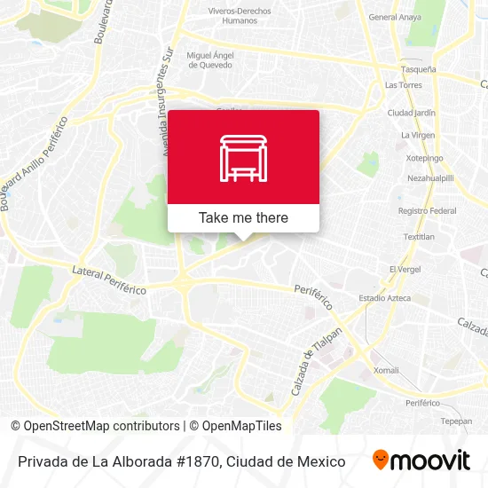 Privada de La Alborada #1870 map