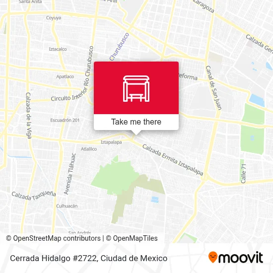 Cerrada Hidalgo #2722 map