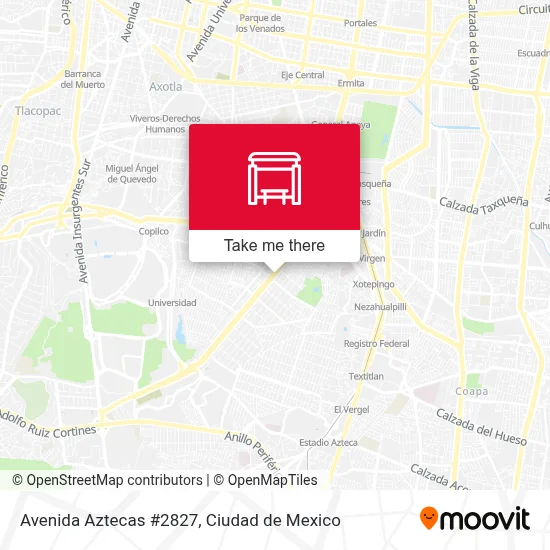 Avenida Aztecas #2827 map