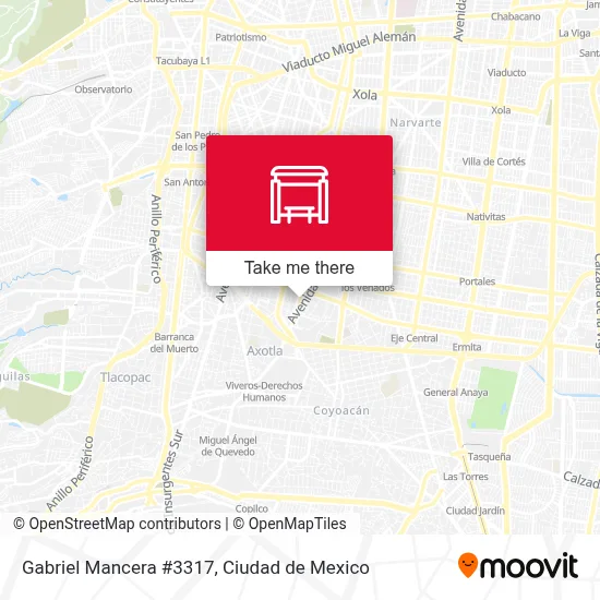 Gabriel Mancera #3317 map