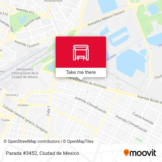 Parada #3452 map