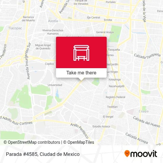 Parada #4585 map