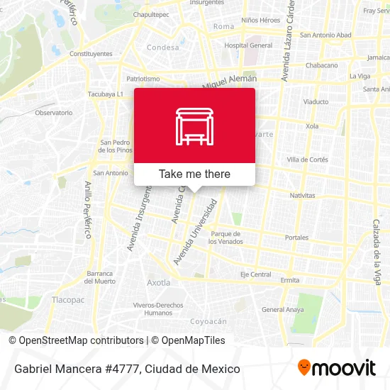 Gabriel Mancera #4777 map