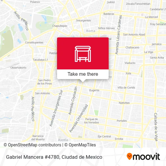 Gabriel Mancera #4780 map