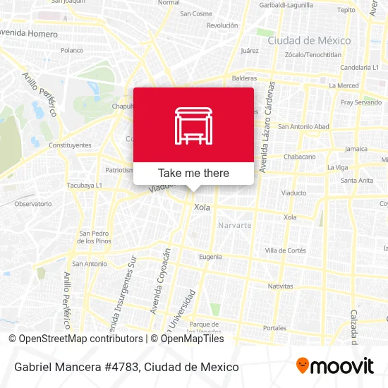 Gabriel Mancera #4783 map