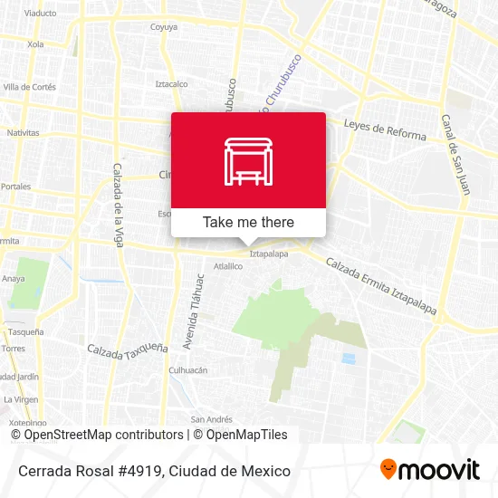 Cerrada Rosal #4919 map