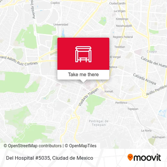 Del Hospital #5035 map