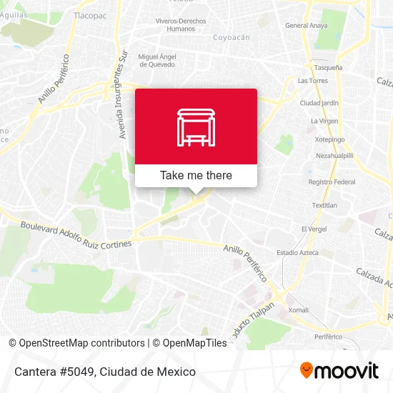 Cantera #5049 map