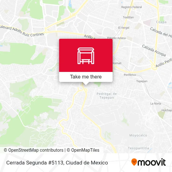 Cerrada Segunda #5113 map