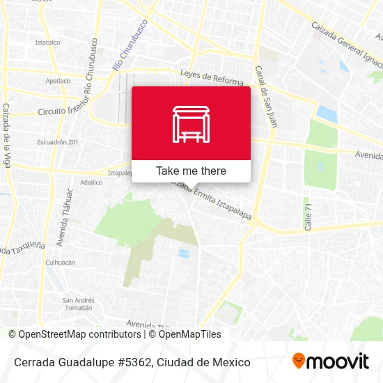 Cerrada Guadalupe #5362 map