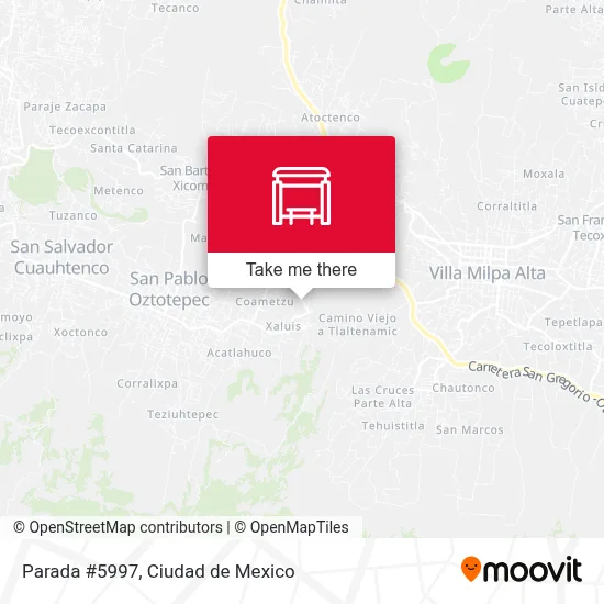 Parada #5997 map