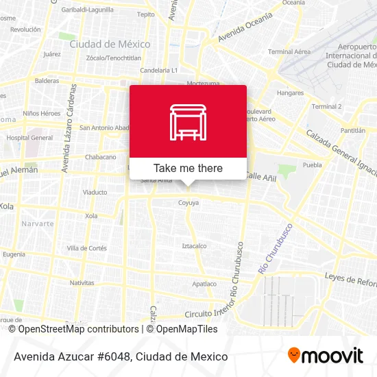 Avenida Azucar #6048 map
