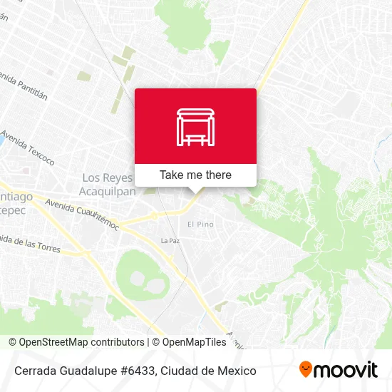 Cerrada Guadalupe #6433 map