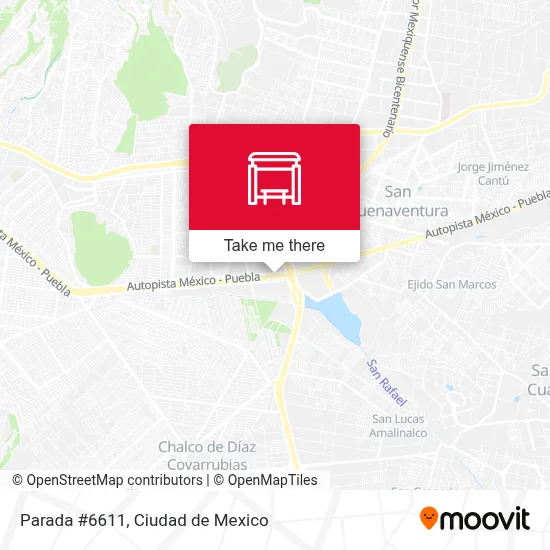 Parada #6611 map