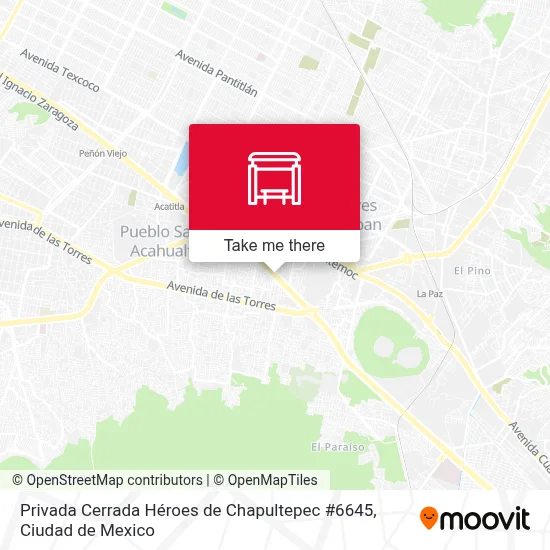 Privada Cerrada Héroes de Chapultepec #6645 map