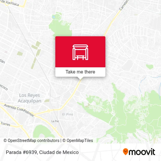 Parada #6939 map