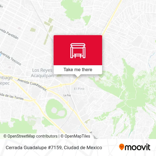 Cerrada Guadalupe #7159 map
