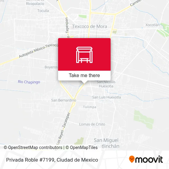 Privada Roble #7199 map