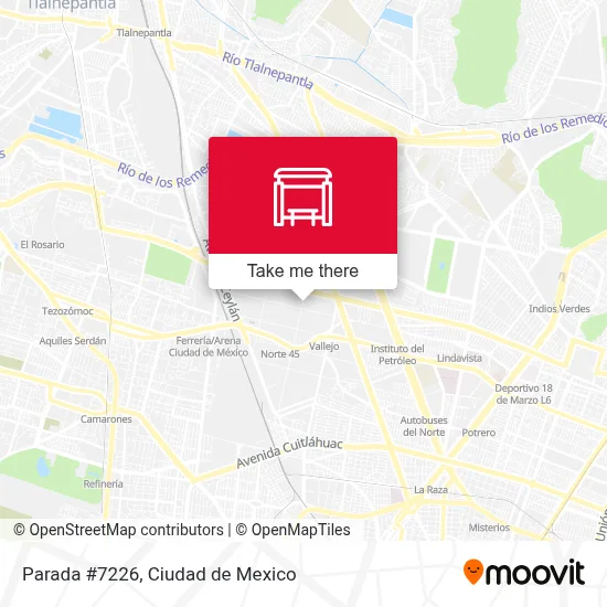 Parada #7226 map