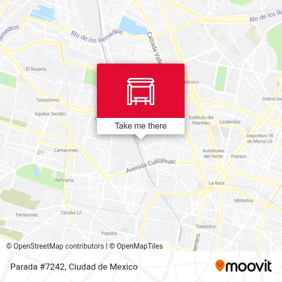Parada #7242 map