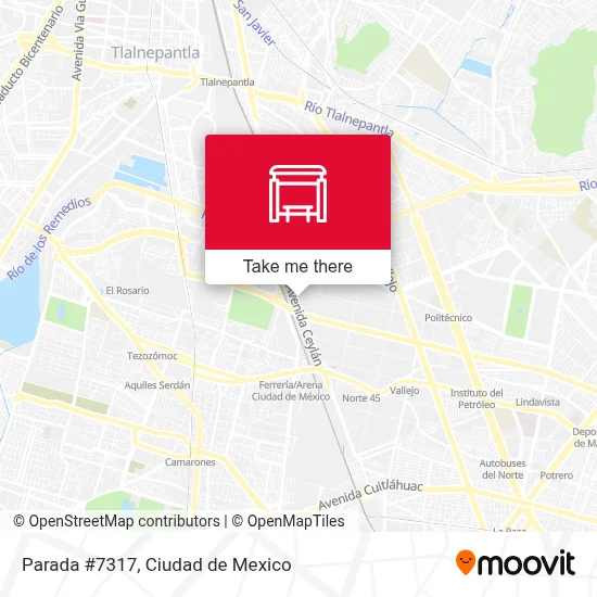Parada #7317 map