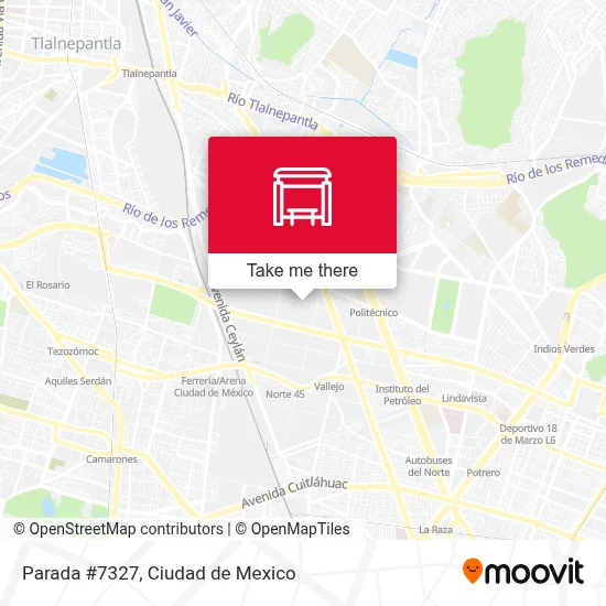 Parada #7327 map