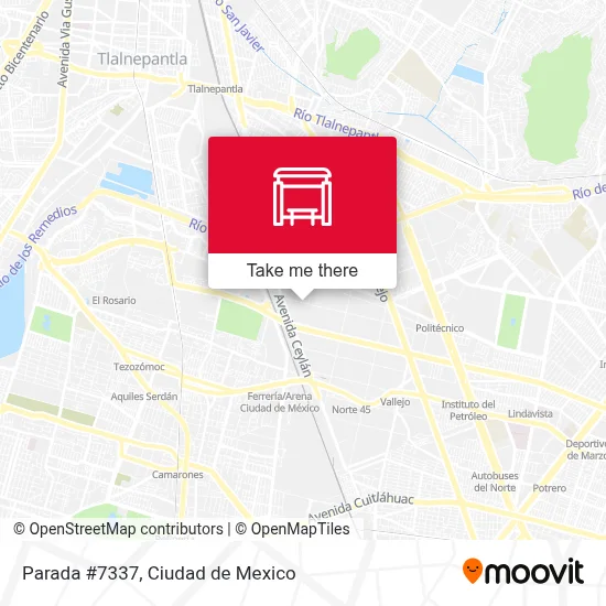 Parada #7337 map