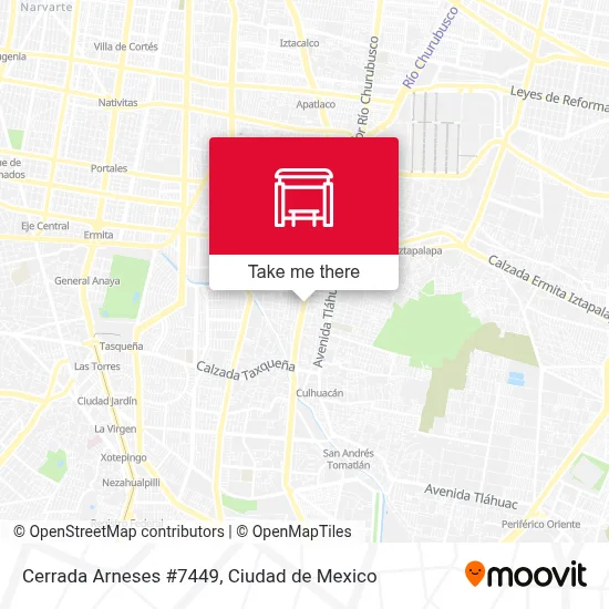 Cerrada Arneses #7449 map