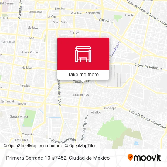 Primera Cerrada 10 #7452 map
